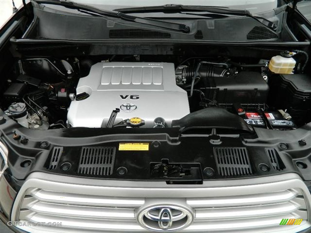 2008 Highlander  - Black / Sand Beige photo #30