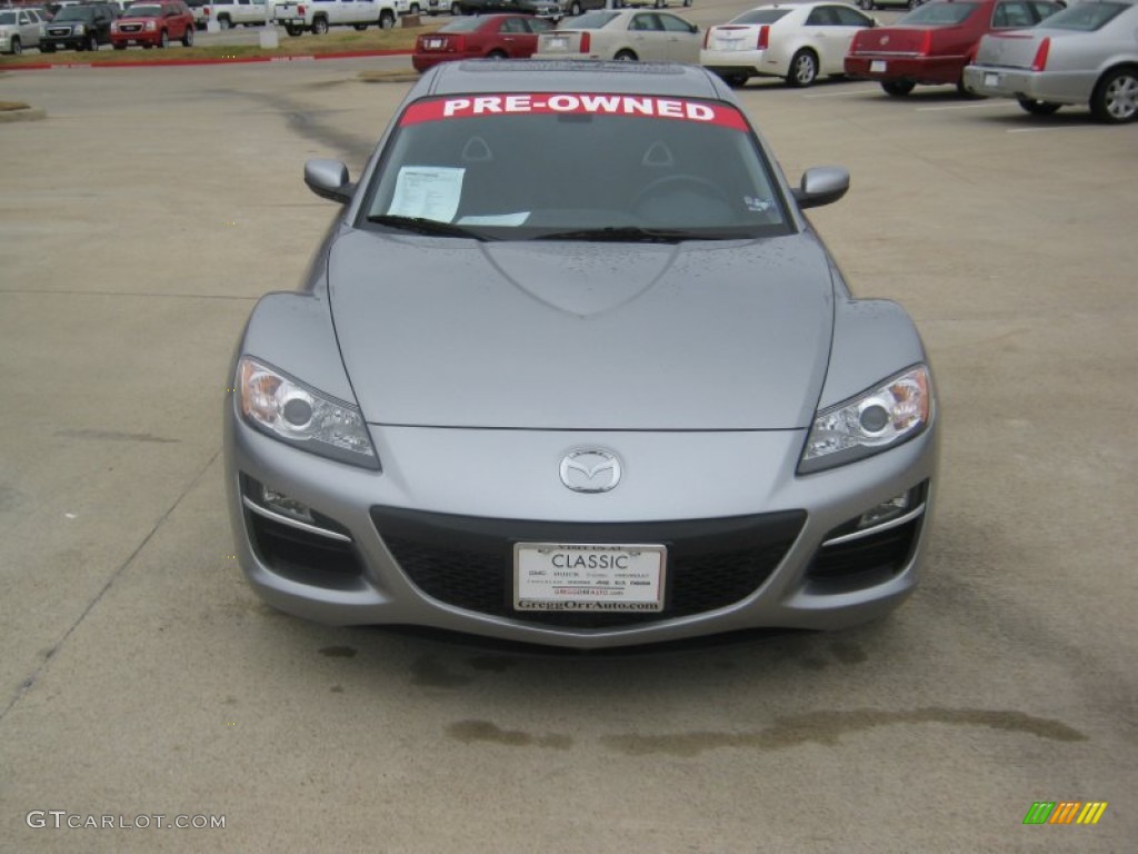 2011 RX-8 Grand Touring - Liquid Silver Metallic / Black photo #7