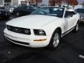2008 Performance White Ford Mustang V6 Premium Convertible  photo #7