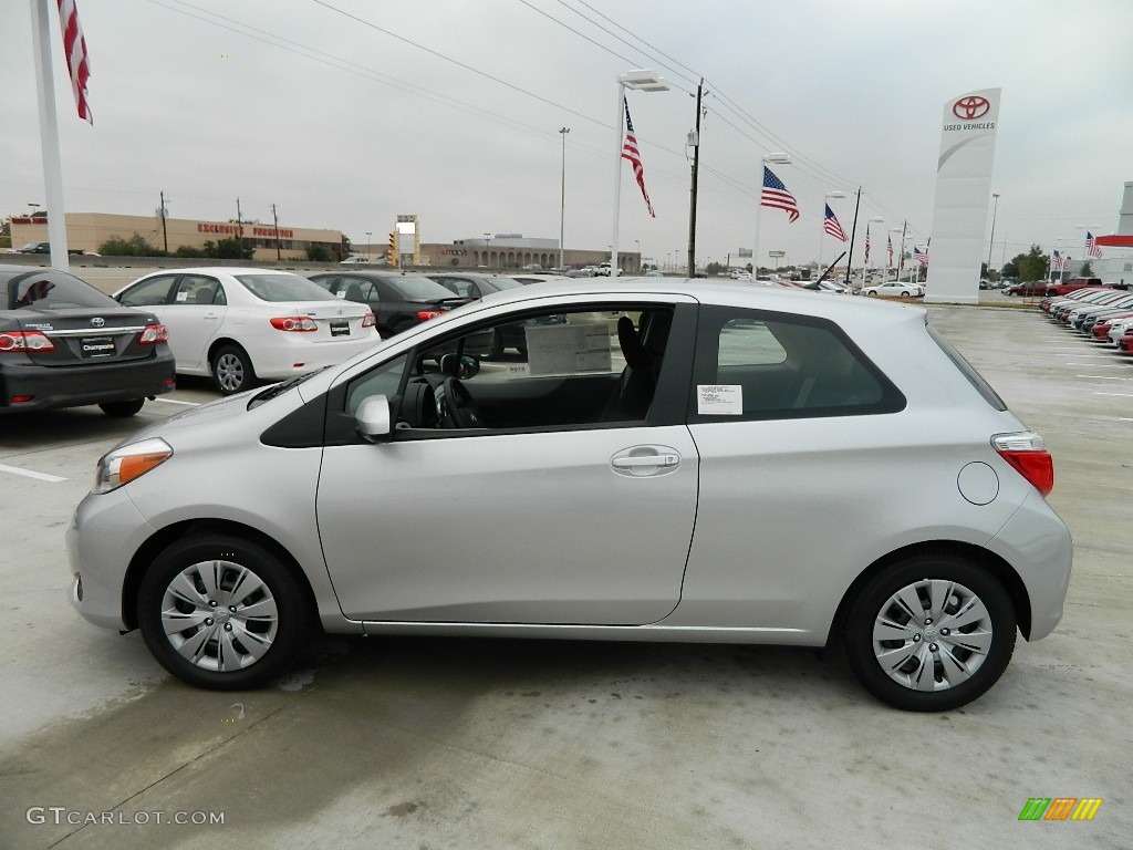 Classic Silver Metallic 2012 Toyota Yaris L 3 Door Exterior Photo #58629518