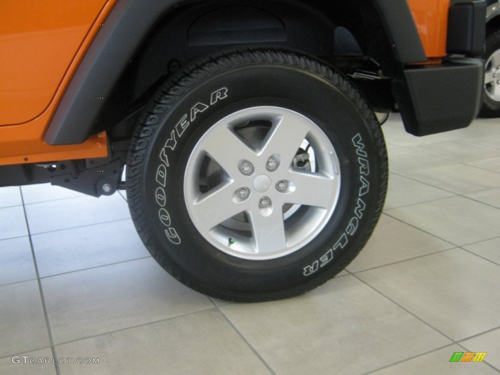 2012 Jeep Wrangler Unlimited Sport S 4x4 Wheel Photo #58629830