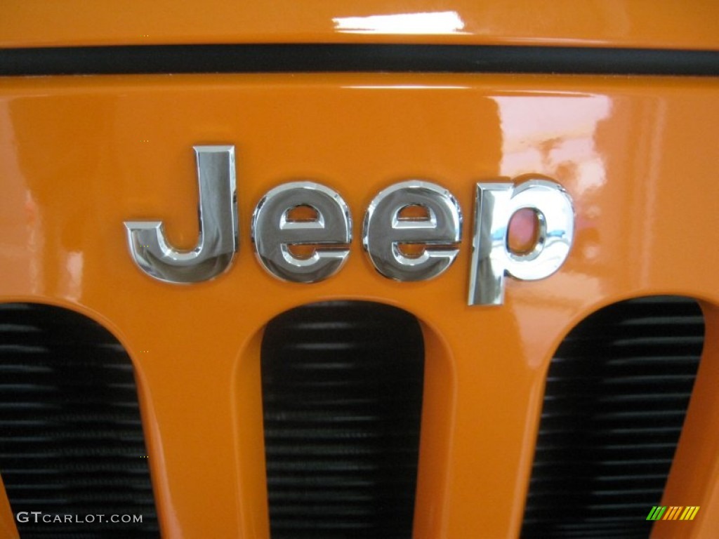 Crush Orange 2012 Jeep Wrangler Unlimited Sport S 4x4 Parts