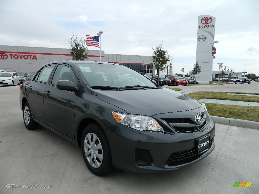 2011 Corolla LE - Magnetic Gray Metallic / Ash photo #1