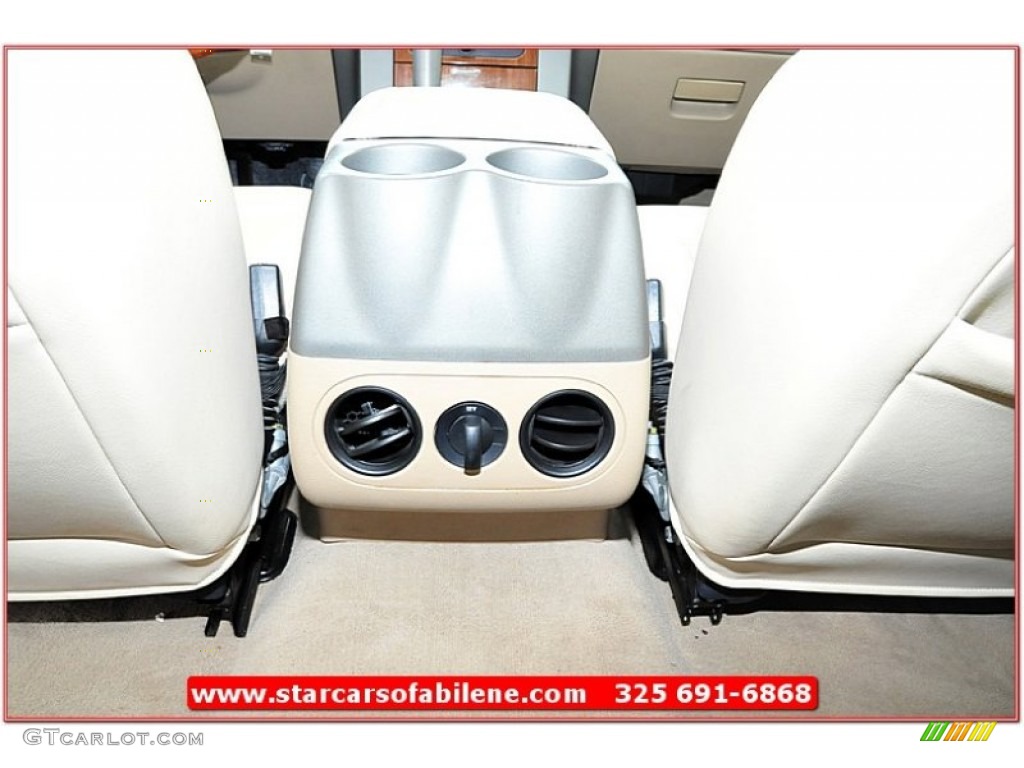 2004 F150 Lariat SuperCrew - Oxford White / Tan photo #27