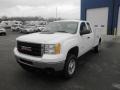 Summit White - Sierra 2500HD Extended Cab Utility Truck Photo No. 3