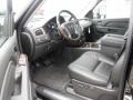 Ebony 2012 GMC Sierra 2500HD Denali Crew Cab 4x4 Interior Color