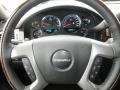 Ebony 2012 GMC Sierra 2500HD Denali Crew Cab 4x4 Steering Wheel