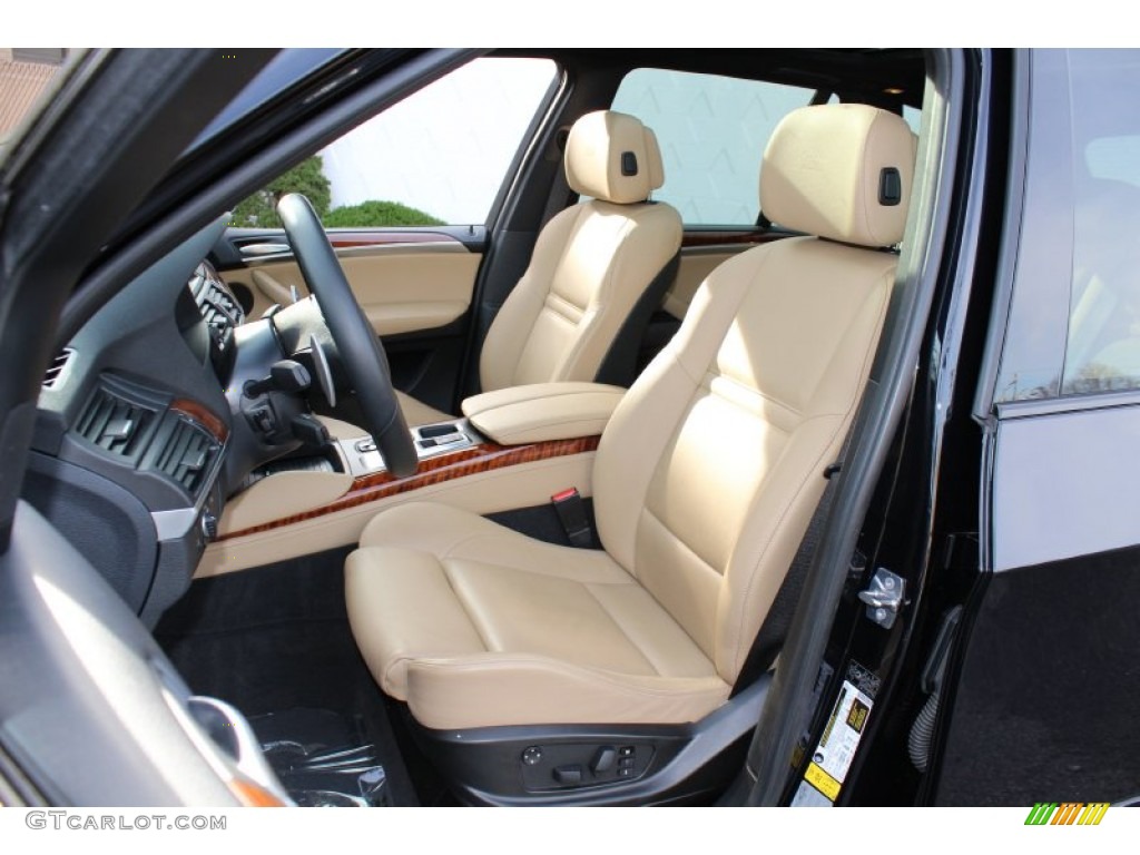 Bamboo Beige Interior 2010 BMW X5 M Standard X5 M Model Photo #58631825