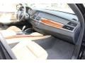 2010 BMW X5 M Bamboo Beige Interior Dashboard Photo