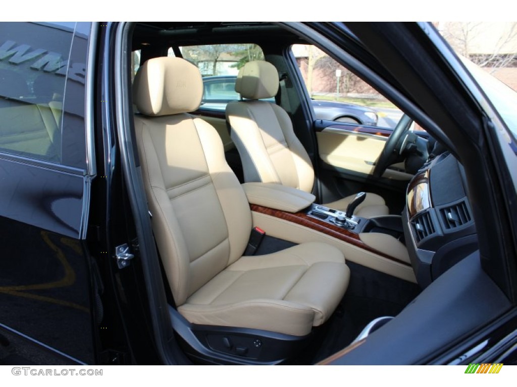 Bamboo Beige Interior 2010 BMW X5 M Standard X5 M Model Photo #58631993
