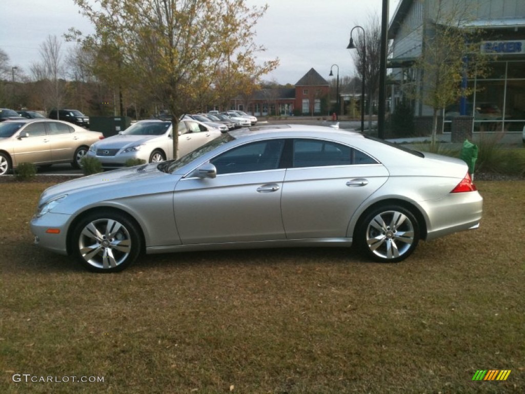 Iridium Silver Metallic 2010 Mercedes-Benz CLS 550 Exterior Photo #58632452