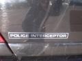 2009 Ford Crown Victoria Police Interceptor Marks and Logos