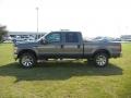 2008 Dark Shadow Grey Metallic Ford F250 Super Duty Lariat Crew Cab 4x4  photo #5