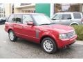 2010 Rimini Red Pearl Land Rover Range Rover HSE  photo #3
