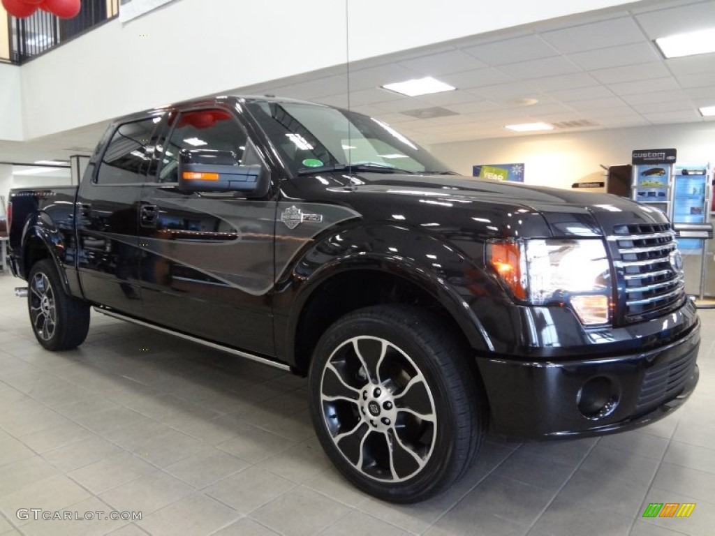 Tuxedo Black Metallic 2012 Ford F150 Harley-Davidson SuperCrew 4x4 Exterior Photo #58634657