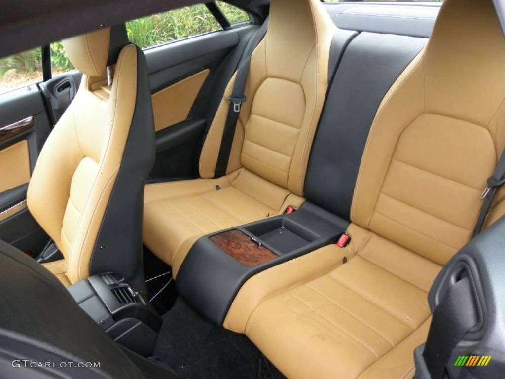 Natural Beige Interior 2010 Mercedes-Benz E 550 Coupe Photo #58634717