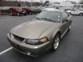 2001 Mineral Grey Metallic Ford Mustang Cobra Coupe  photo #2