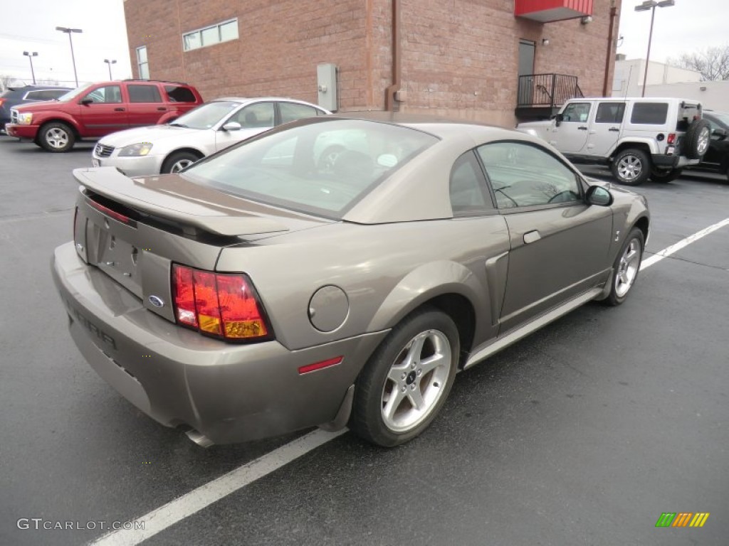 2001 Mustang Cobra Coupe - Mineral Grey Metallic / Medium Parchment photo #5