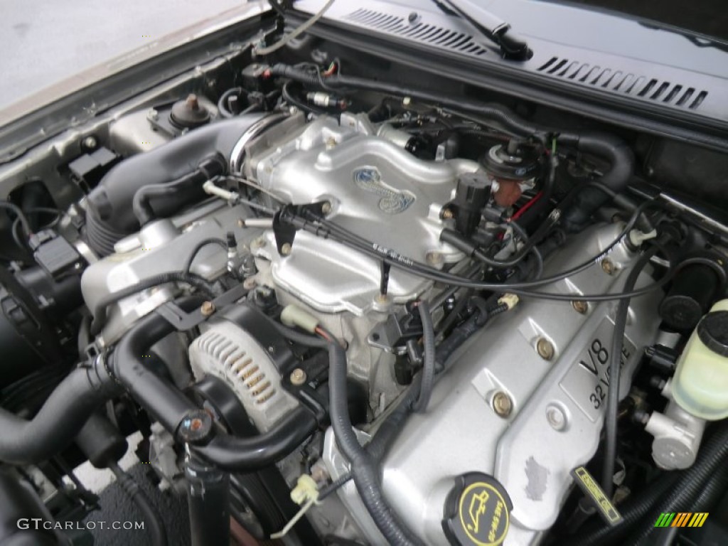 2001 Ford Mustang Cobra Coupe Engine Photos