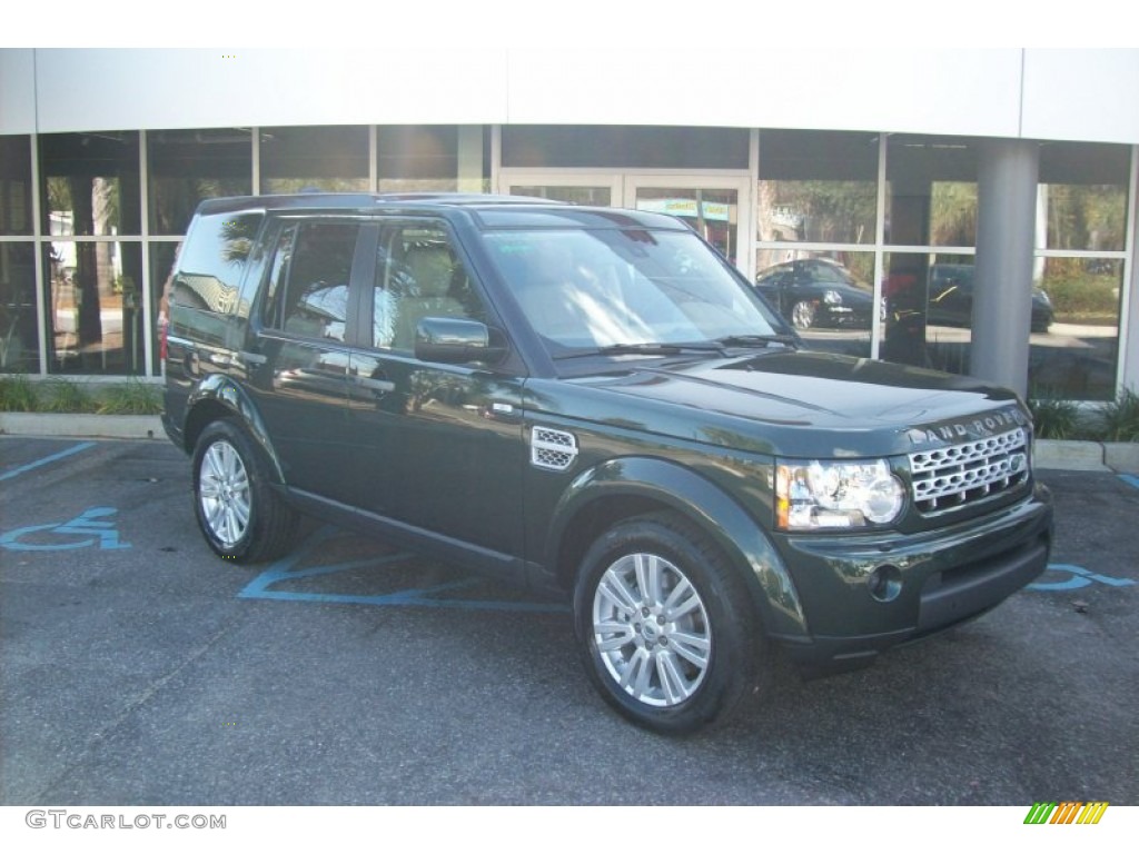 2012 LR4 HSE - Galaway Green Metallic / Almond/Nutmeg photo #1