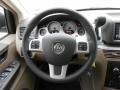 Sierra Sand 2012 Volkswagen Routan SE Steering Wheel