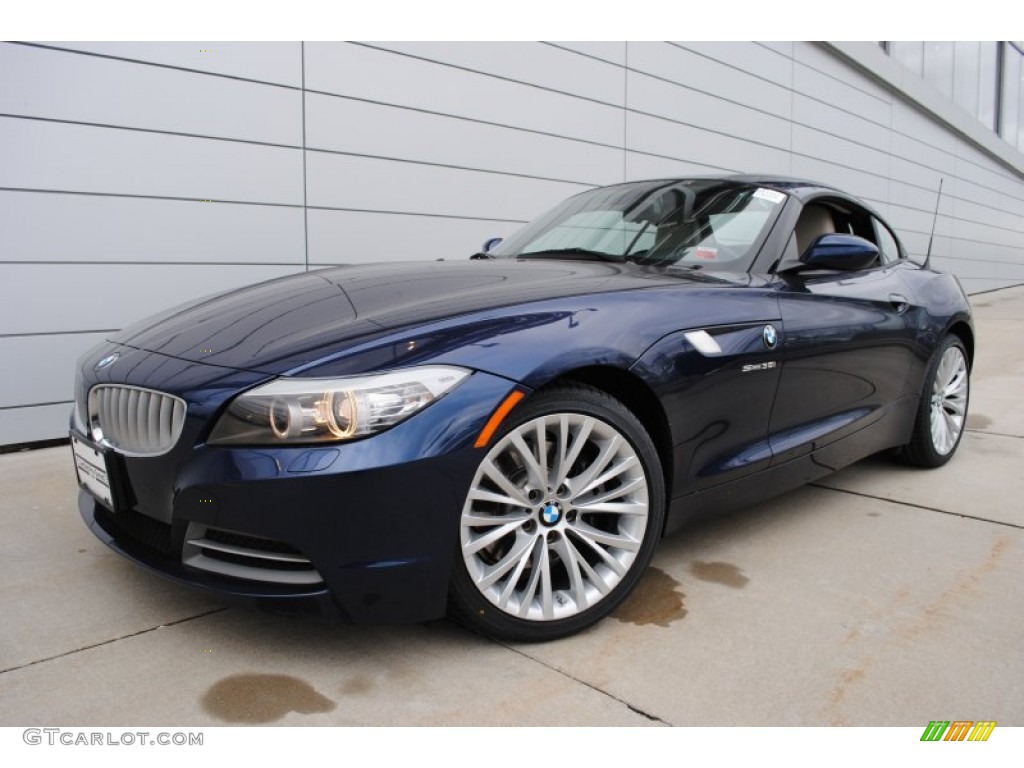 Deep Sea Blue Metallic 2009 BMW Z4 sDrive35i Roadster Exterior Photo #58636087