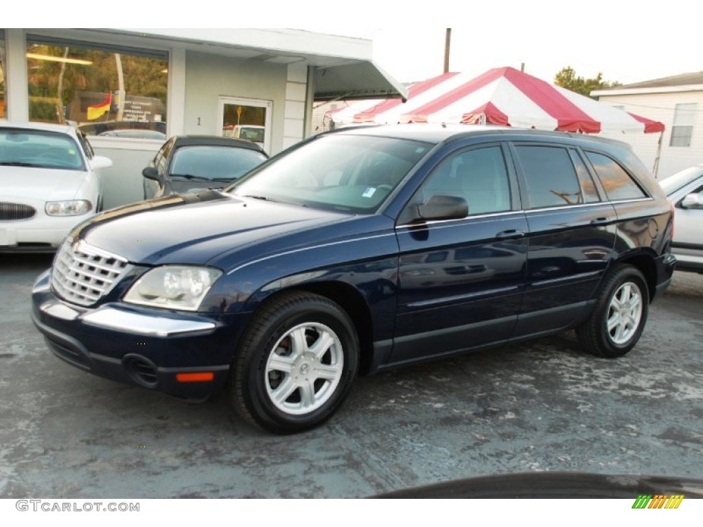 2004 Pacifica  - Midnight Blue Pearl / Light Taupe photo #1