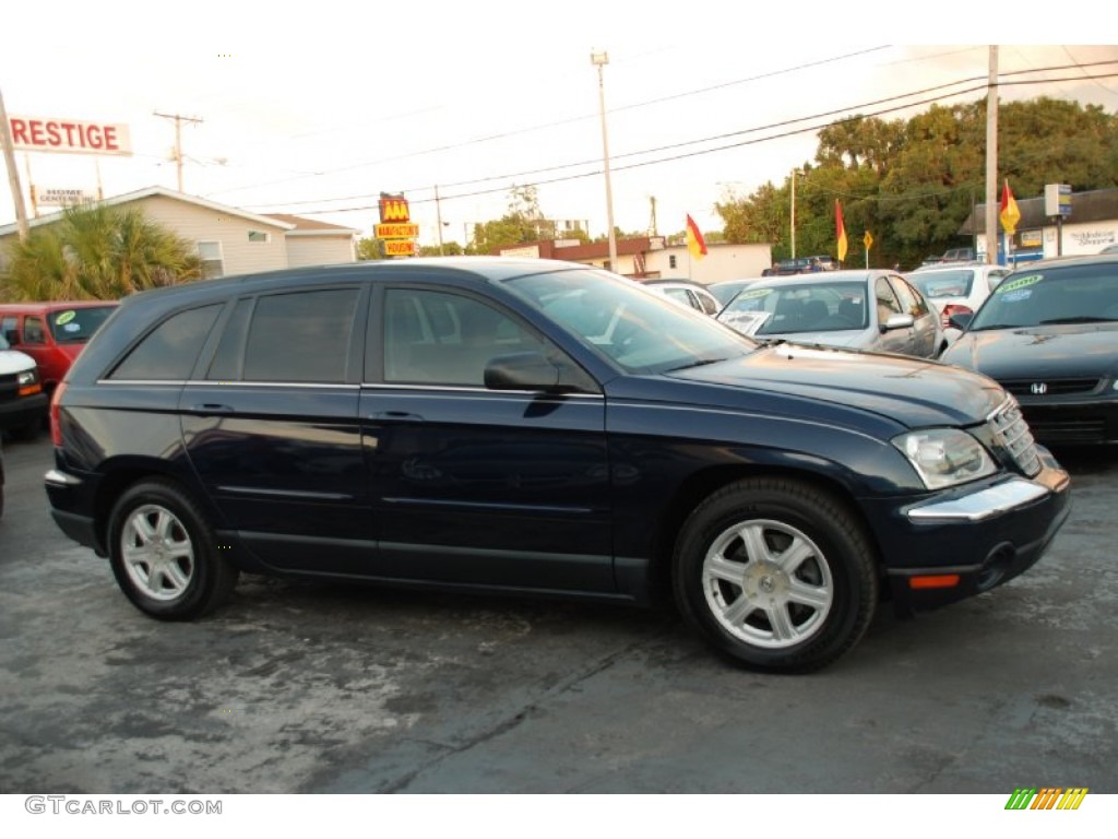 2004 Pacifica  - Midnight Blue Pearl / Light Taupe photo #5