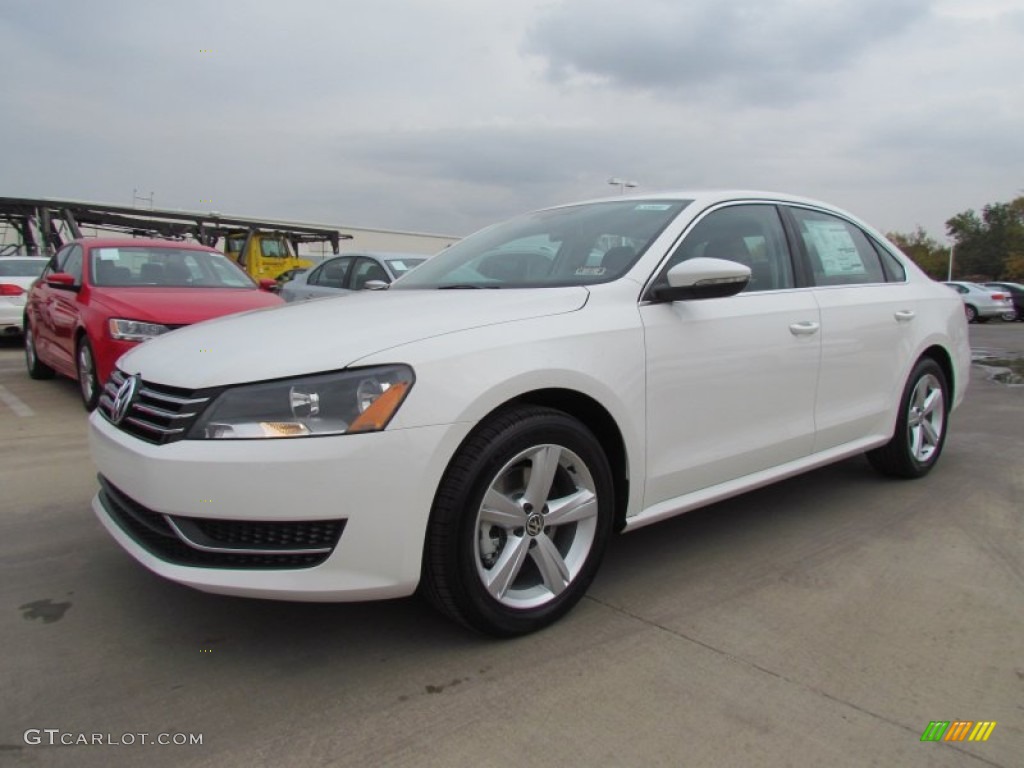 Candy White 2012 Volkswagen Passat 2.5L SE Exterior Photo #58636448