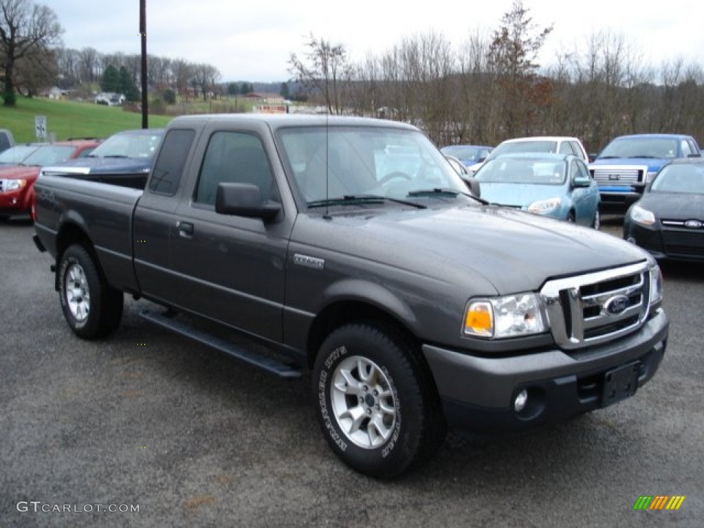 Dark Shadow Grey Metallic 2009 Ford Ranger XLT SuperCab 4x4 Exterior Photo #58637348