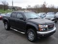 2008 Carbon Black Metallic GMC Canyon SLE Crew Cab 4x4  photo #2