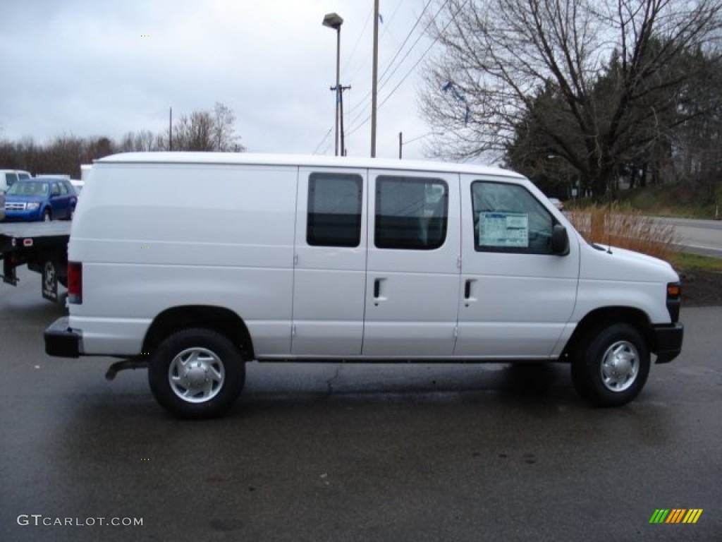 Oxford White 2012 Ford E Series Van E250 Cargo Exterior Photo #58637714