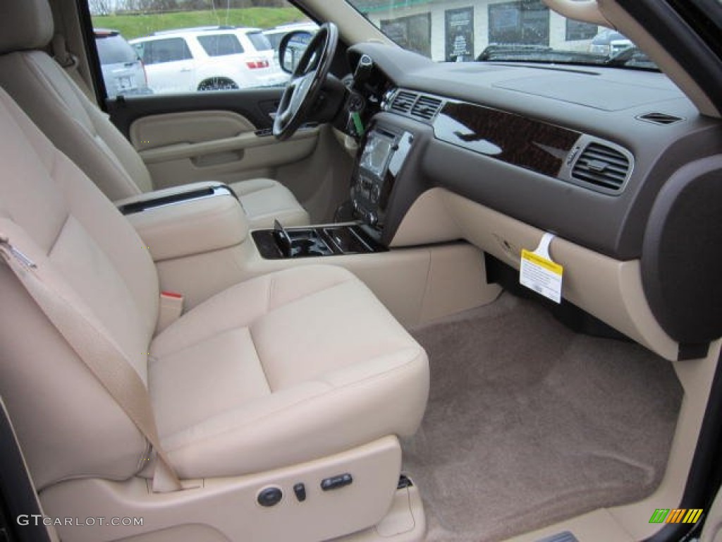 Cocoa/Light Cashmere Interior 2012 GMC Sierra 1500 Denali Crew Cab 4x4 Photo #58638311