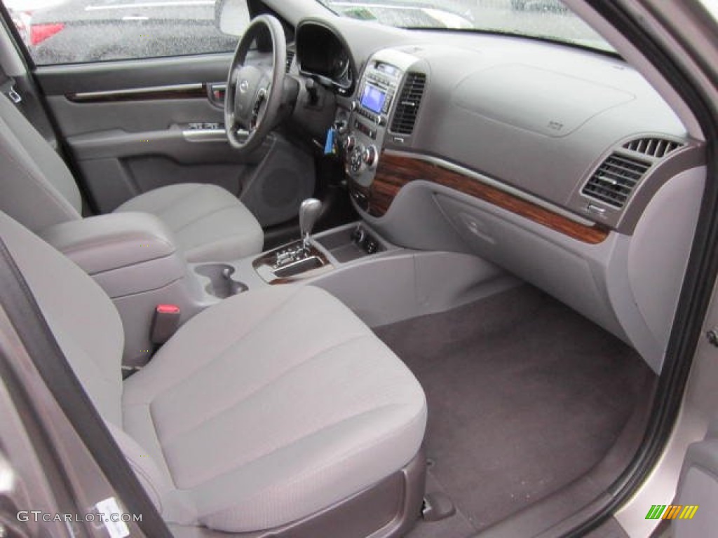 Gray Interior 2011 Hyundai Santa Fe GLS AWD Photo #58638833