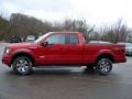 2011 Red Candy Metallic Ford F150 FX4 SuperCab 4x4  photo #5
