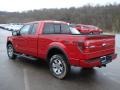 2011 Red Candy Metallic Ford F150 FX4 SuperCab 4x4  photo #6