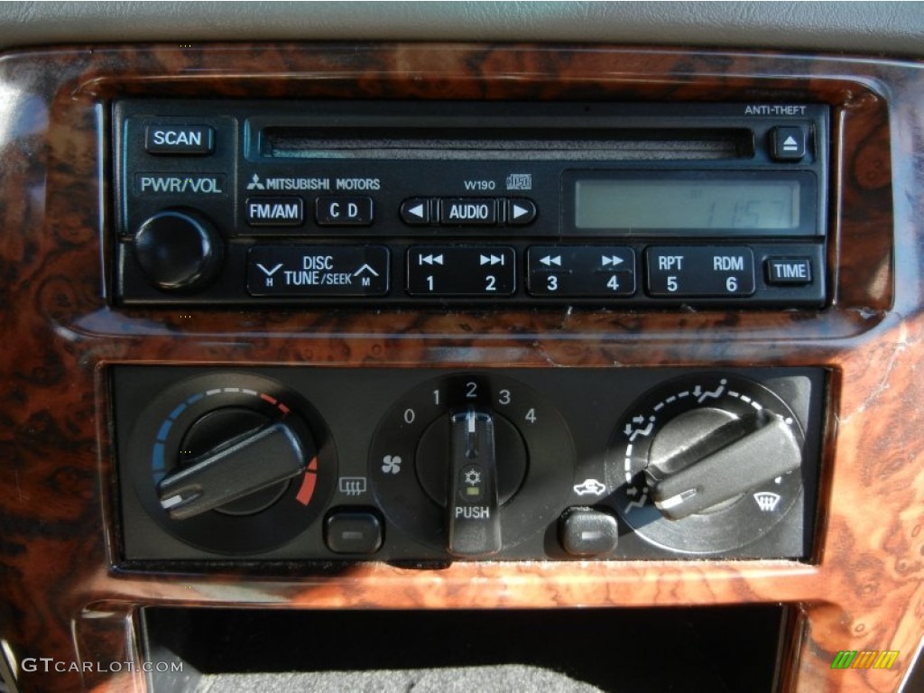 2000 Galant ES - Patriot Red Pearl / Tan photo #24