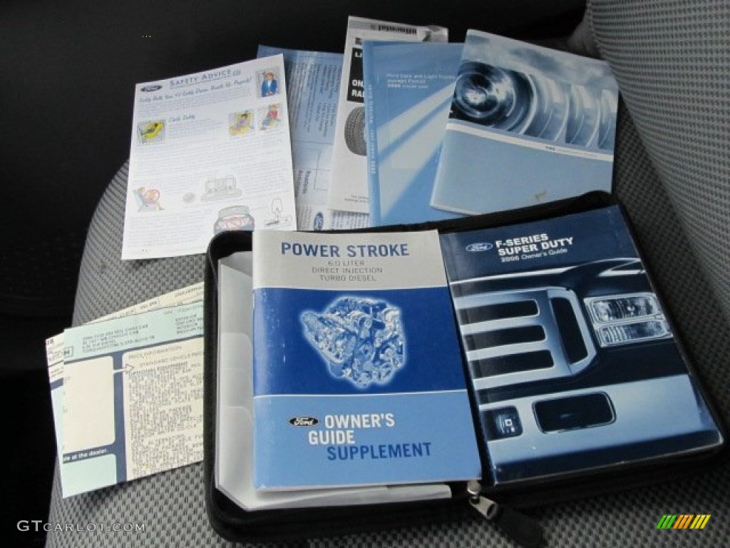 2006 Ford F550 Super Duty XL Regular Cab 4x4 Plow Truck Books/Manuals Photo #58639973