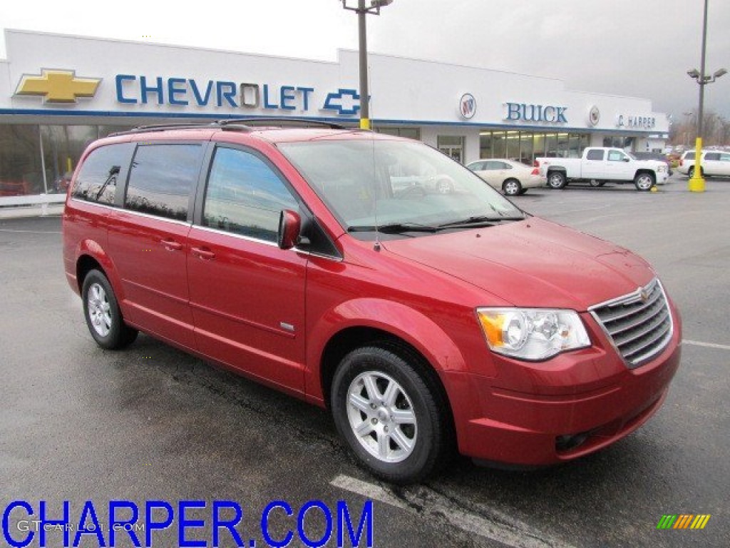 Inferno Red Crystal Pearlcoat Chrysler Town & Country