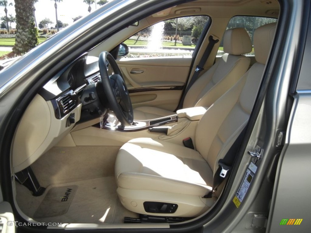 2008 3 Series 335i Sedan - Platinum Bronze Metallic / Beige photo #11