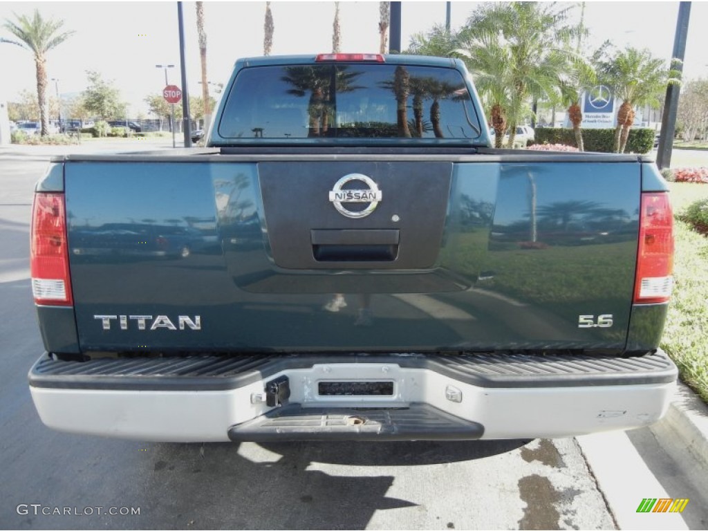 2006 Titan XE King Cab - Deep Water Blue / Graphite/Titanium photo #7
