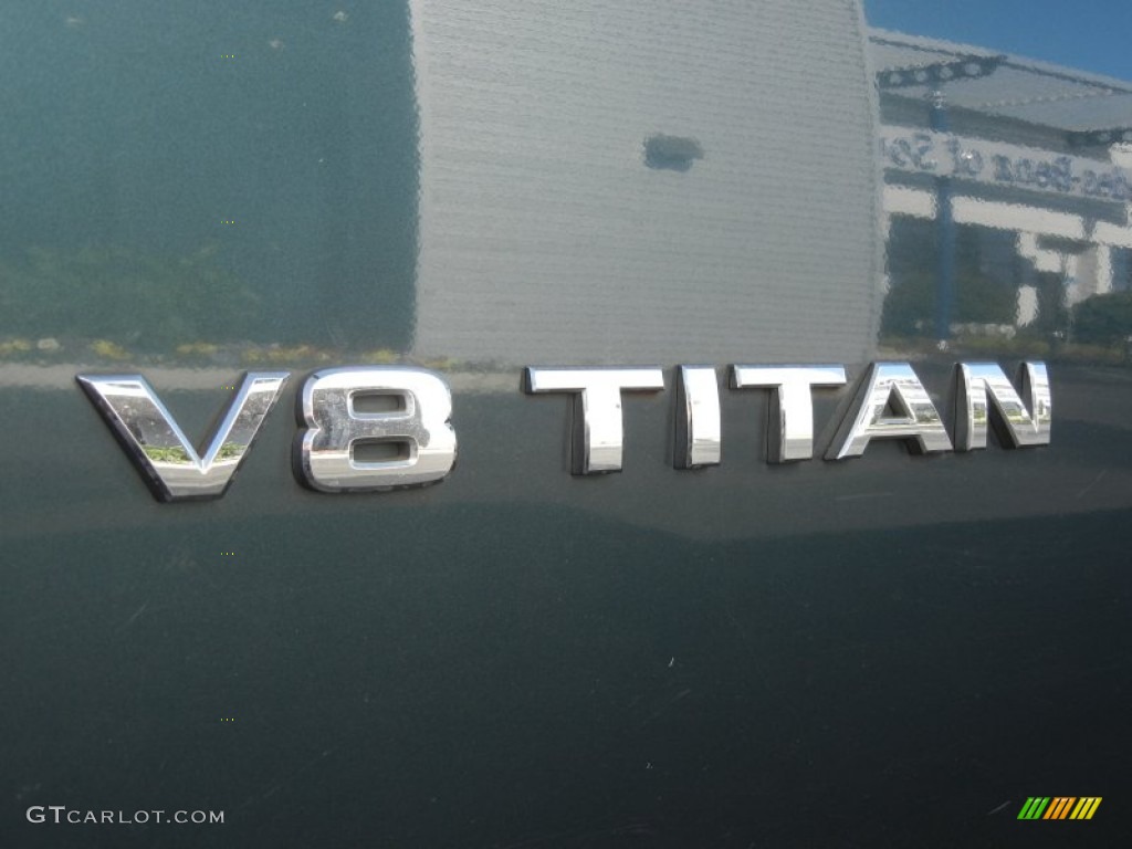 2006 Titan XE King Cab - Deep Water Blue / Graphite/Titanium photo #9