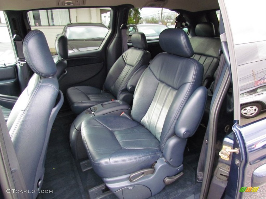 Navy Blue Interior 2003 Chrysler Town & Country LXi Photo #58641284