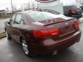 2009 Dark Cherry Red Hyundai Sonata SE V6  photo #2