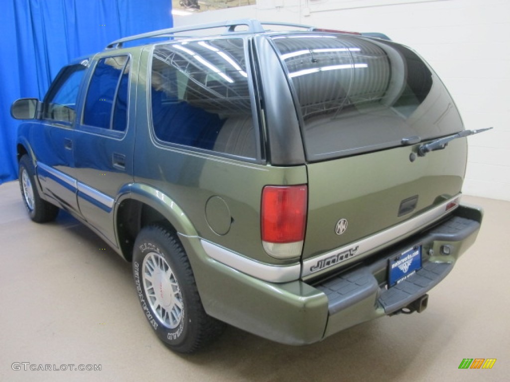 2001 Jimmy SLE 4x4 - Medium Sage Green Metallic / Pewter photo #6