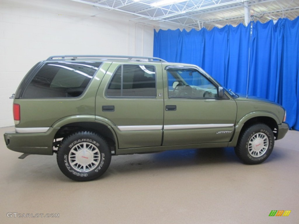 Medium Sage Green Metallic 2001 GMC Jimmy SLE 4x4 Exterior Photo #58645016