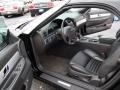 Midnight Black 2002 Ford Thunderbird Premium Roadster Interior Color