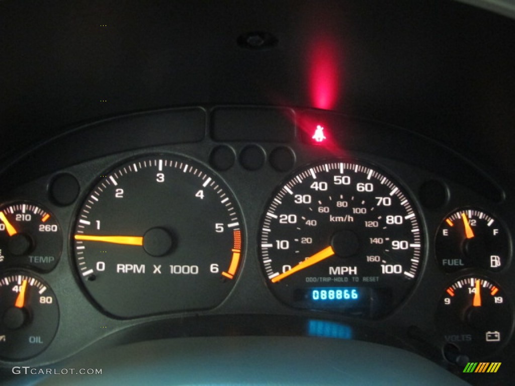 2001 GMC Jimmy SLE 4x4 Gauges Photo #58645181