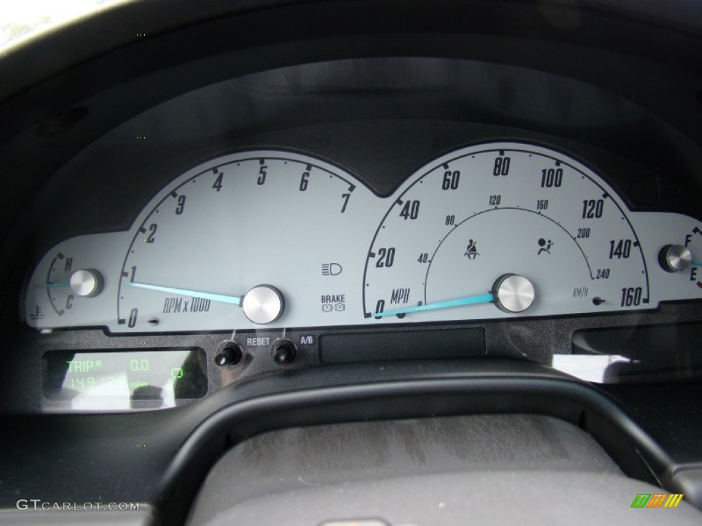 2002 Ford Thunderbird Premium Roadster Gauges Photo #58645262
