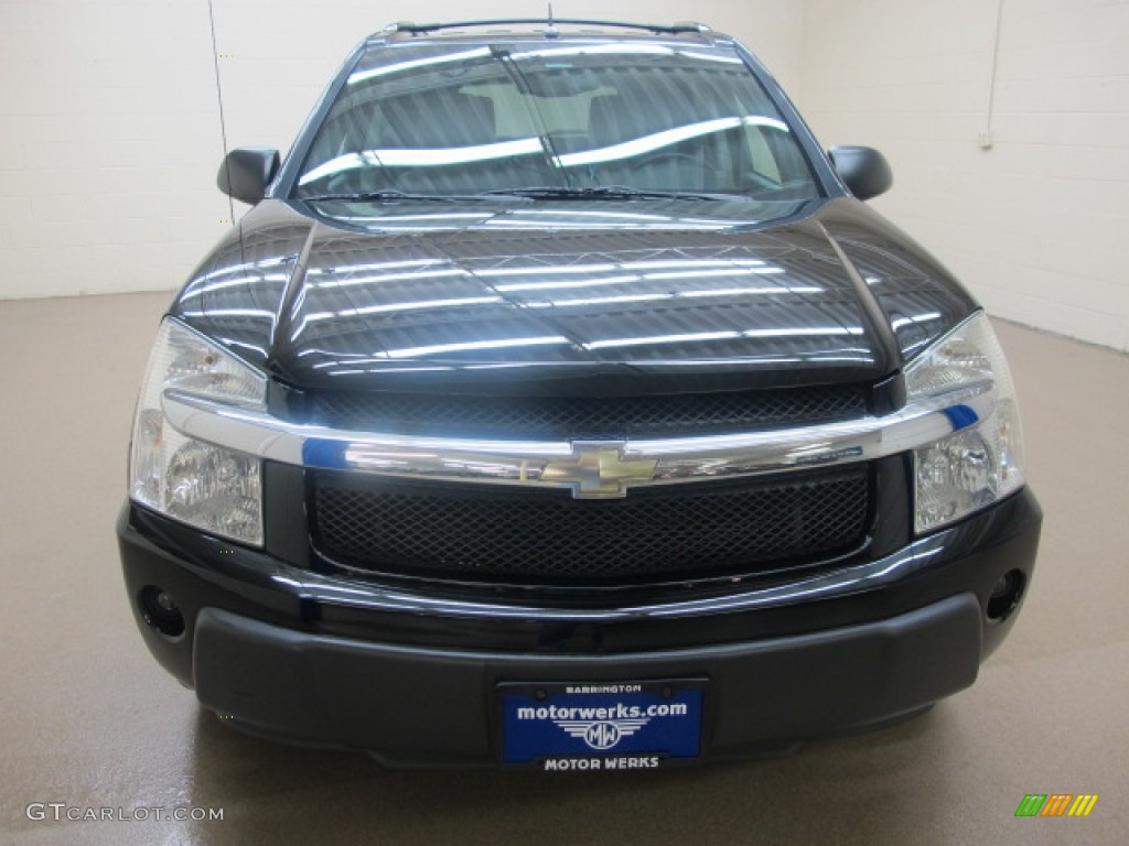 2005 Equinox LT AWD - Black / Light Gray photo #2
